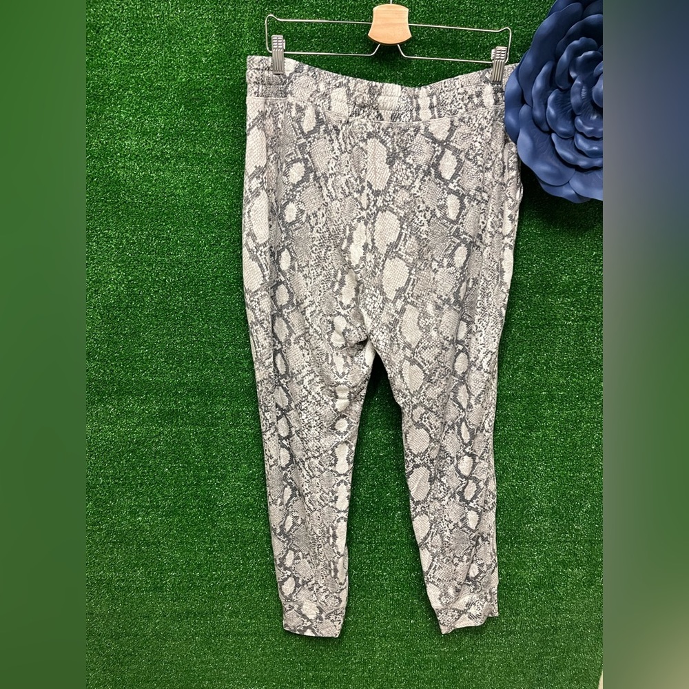 Express Snake Print Soft Drawstring Joggers Size … - image 4